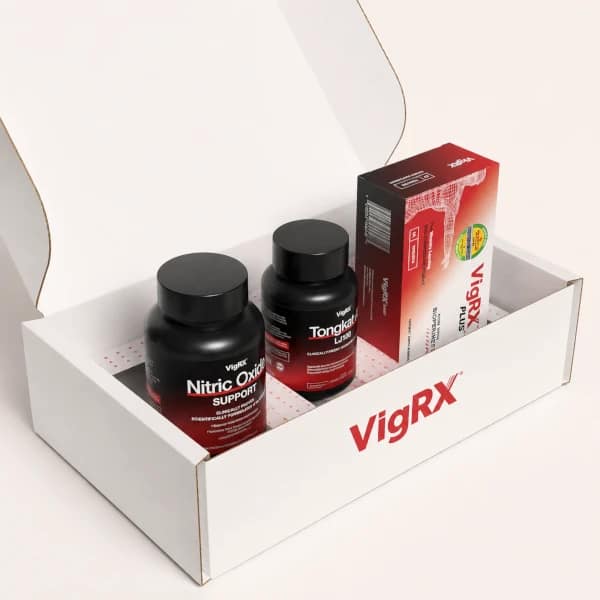 VigRX Monthly Performance Stack with three products